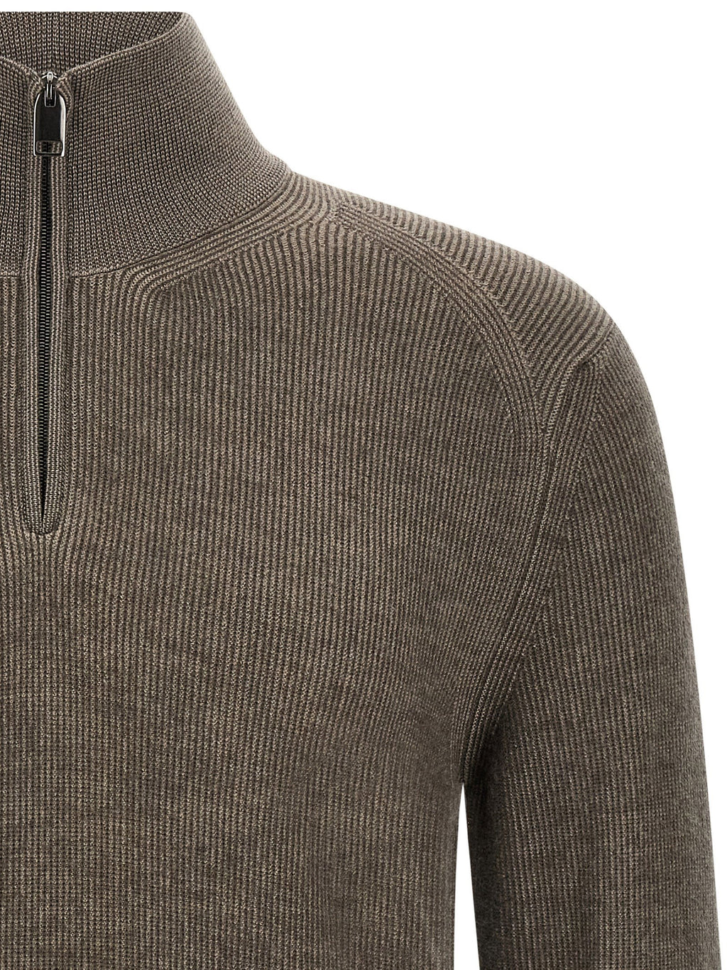 Brioni Brown Vanisé Sweater Brioni