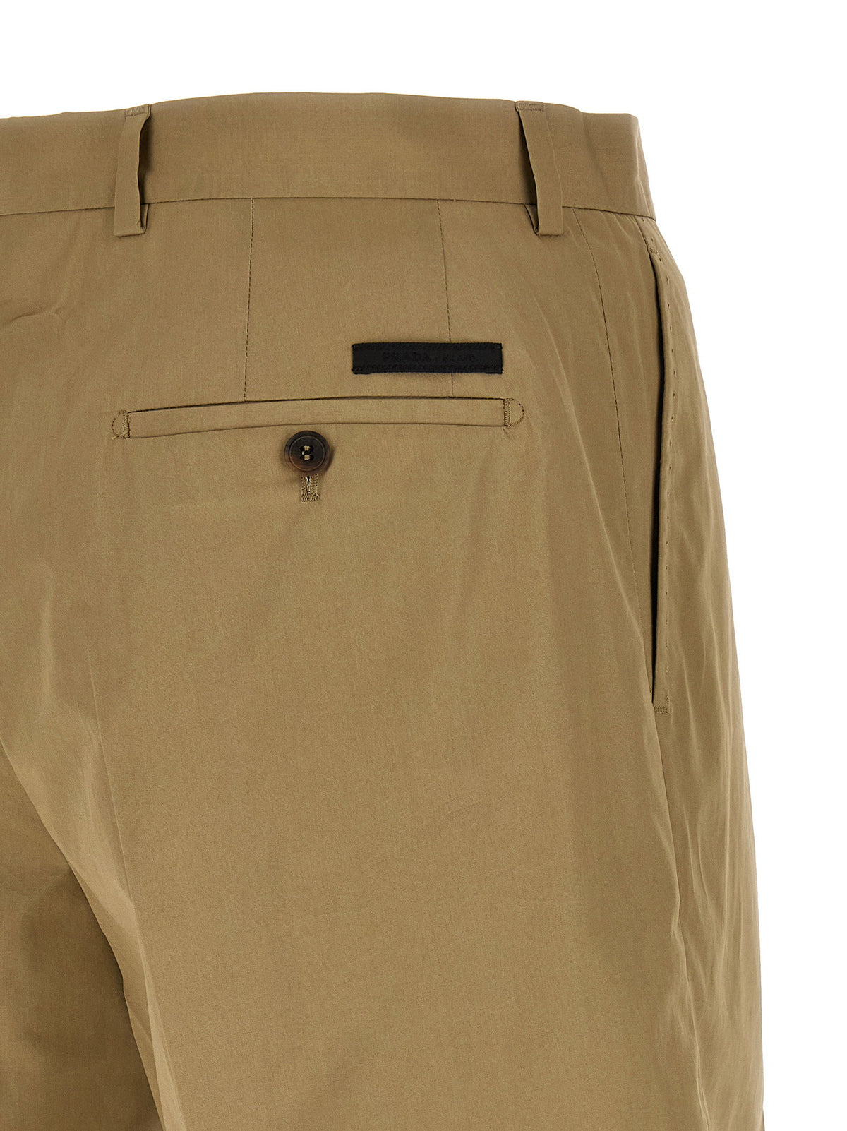 Prada Poplin Bermuda Shorts