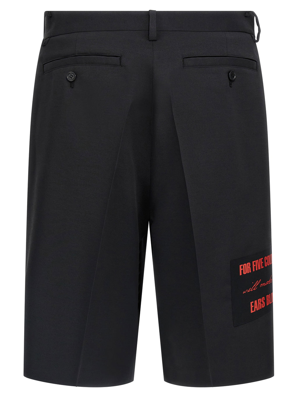Undercover Patch Bermuda Shorts