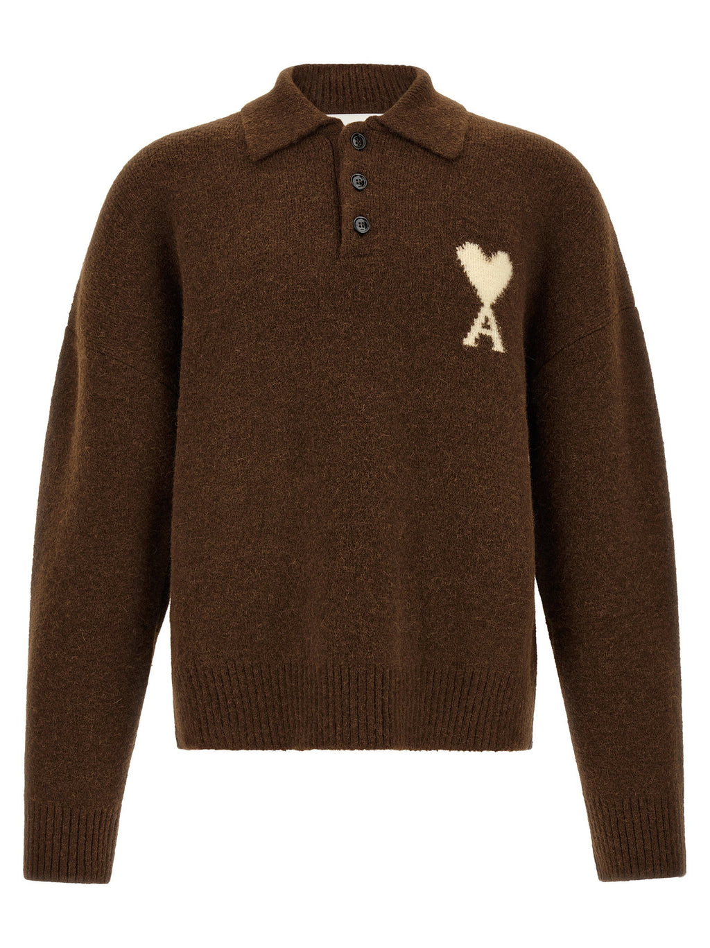 Ami Paris Ami De Coeur Polo Shirt Ami Paris