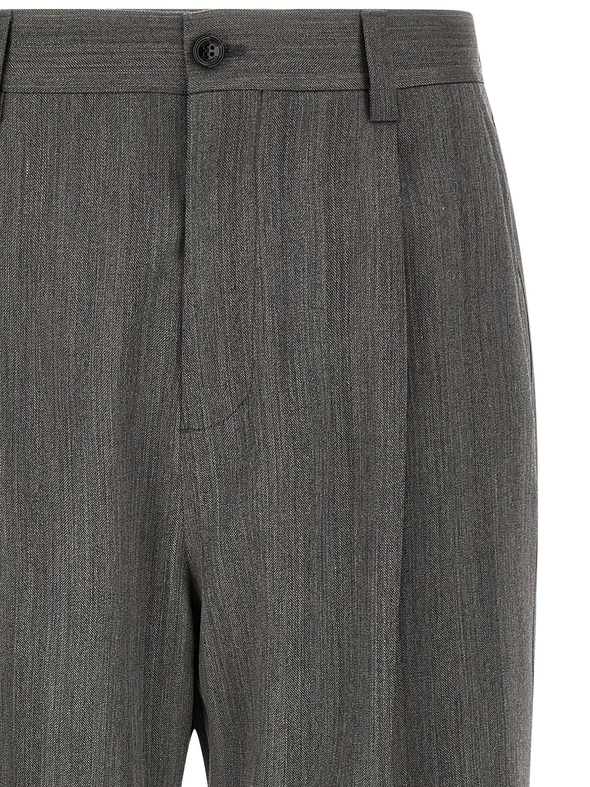 Valentino Garavani Collection Grey Pants Valentino Garavani