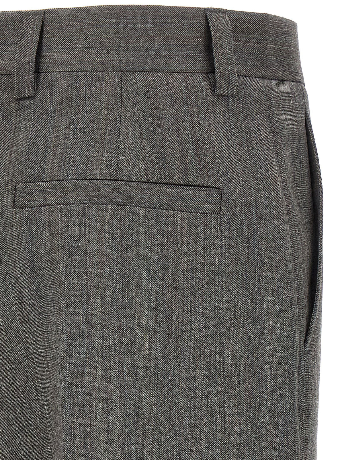 Valentino Garavani Collection Grey Pants Valentino Garavani
