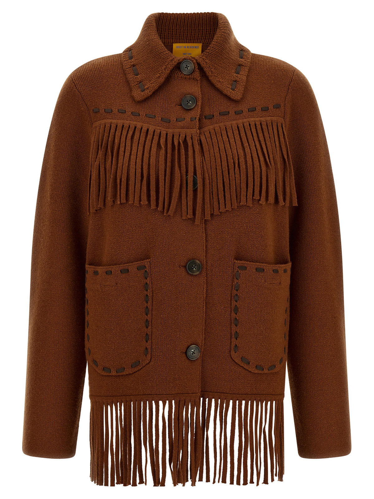 Guest In Residence Western Fringe Jacket
